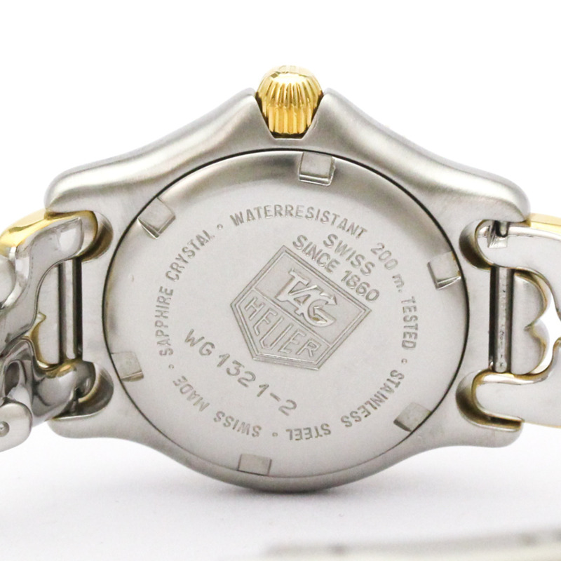 TAG HEUER Sel Professional 200公尺鍍金鋼錶 WG1321 拋光-5