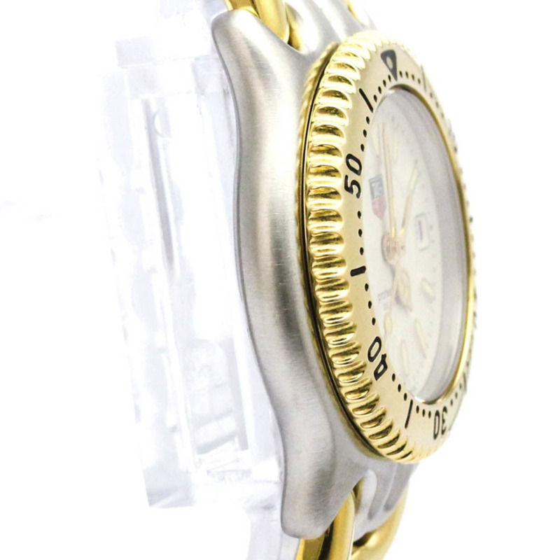 TAG HEUER Sel Professional 200公尺鍍金鋼錶 WG1321 拋光-7