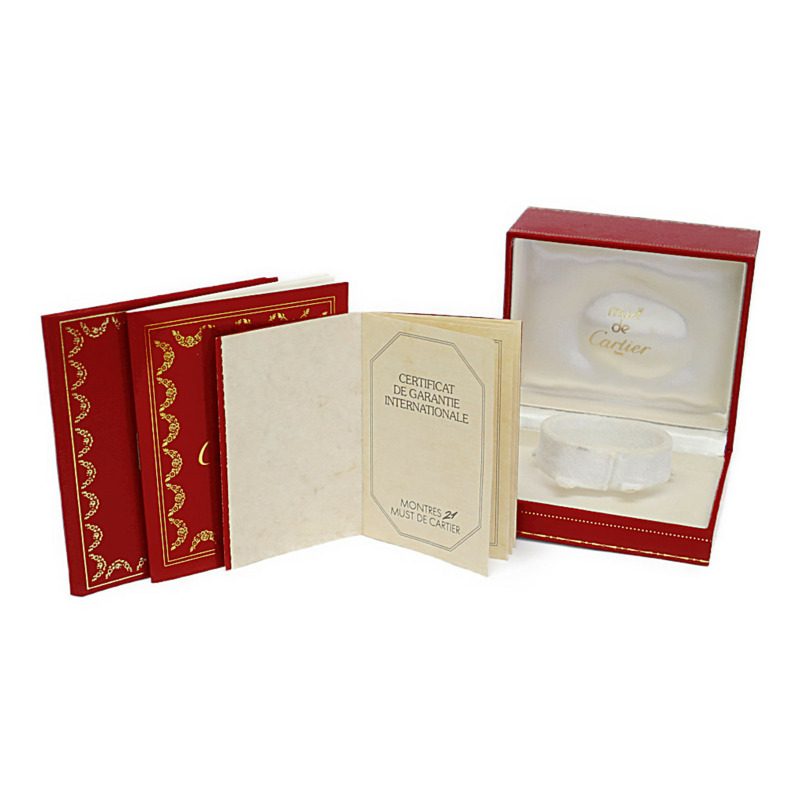 卡地亞 Must Vendome 鍍金石英女士腕錶 590004-5