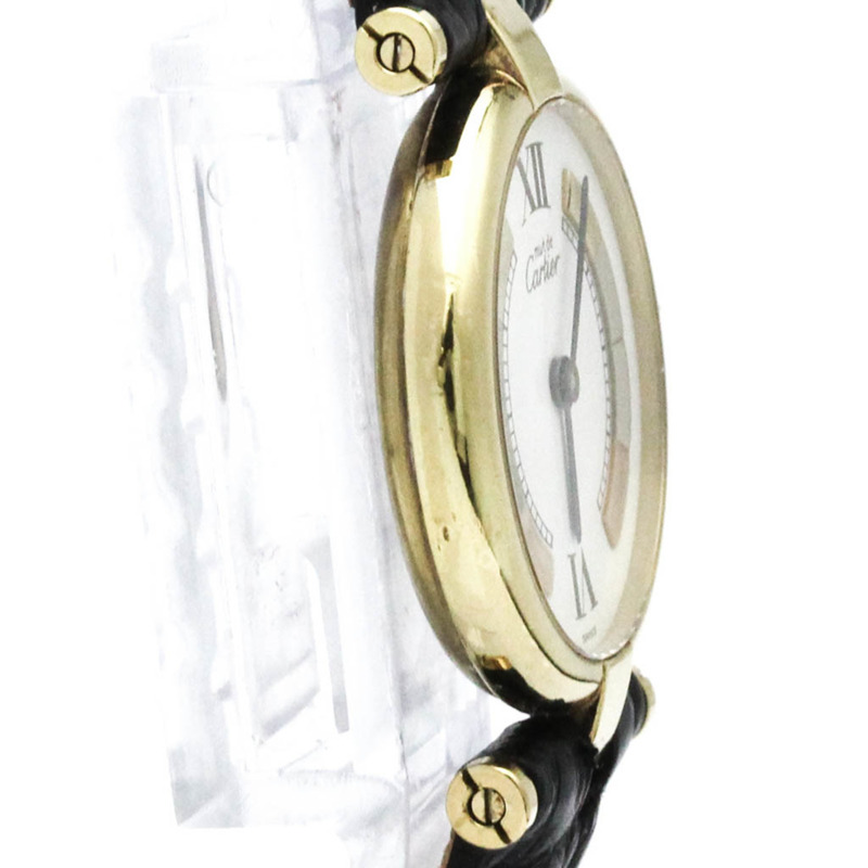 卡地亞 Must Vendome 鍍金石英女士腕錶 590004-8