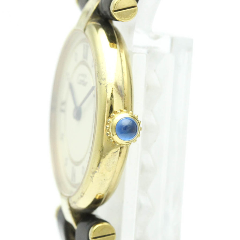 卡地亞 Must Vendome 鍍金石英女士腕錶 590004-3