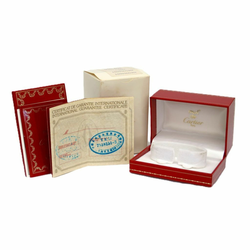 卡地亞 Must Vendome 鍍金石英女士腕錶 590004-5