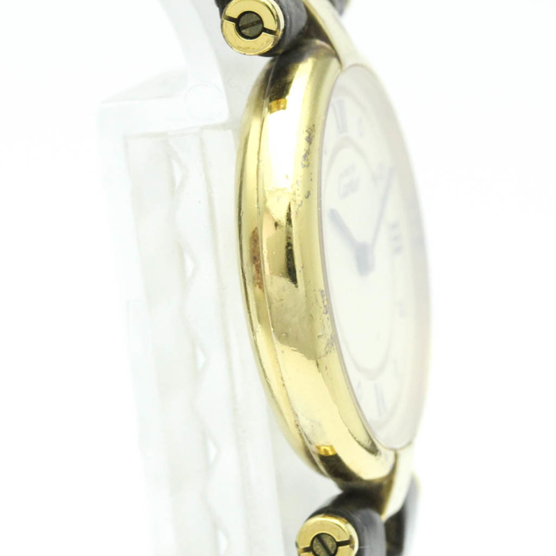 卡地亞 Must Vendome 鍍金石英女士腕錶 590004-8