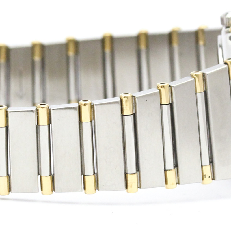 歐米茄星座系列18K金精鋼女錶795.1080拋光款-6