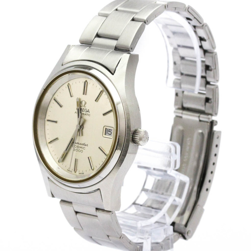 歐米茄海馬系列 Cosmic 2000 Cal 1012 精鋼自動男士腕錶 166.128 復古款-1