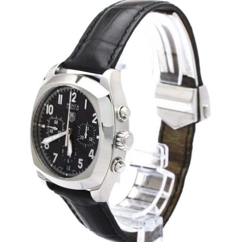 TAG HEUER 豪雅 Monza Calibre 36 精鋼自動男錶 CR5110 拋光款-1