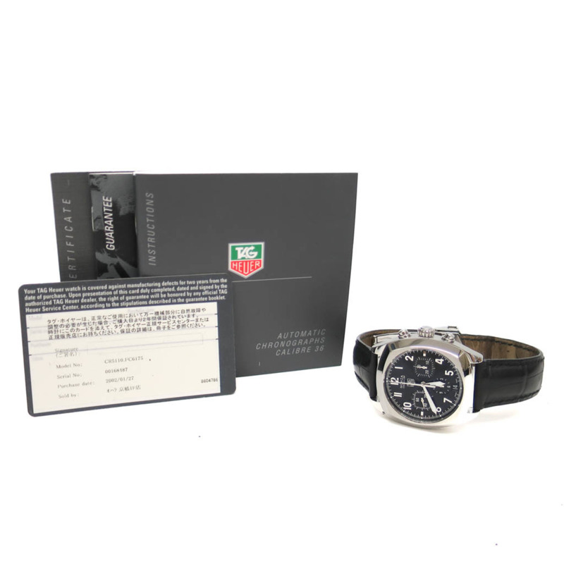 TAG HEUER 豪雅 Monza Calibre 36 精鋼自動男錶 CR5110 拋光款-5