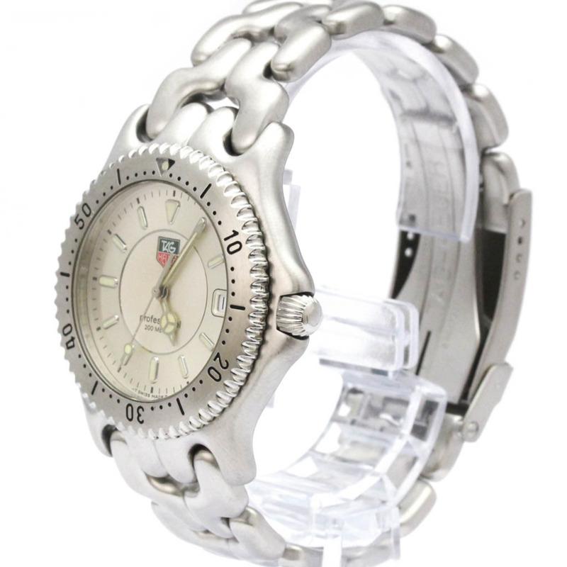 TAG HEUER Sel Professional 200M 石英男錶 WG111B 拋光款-1