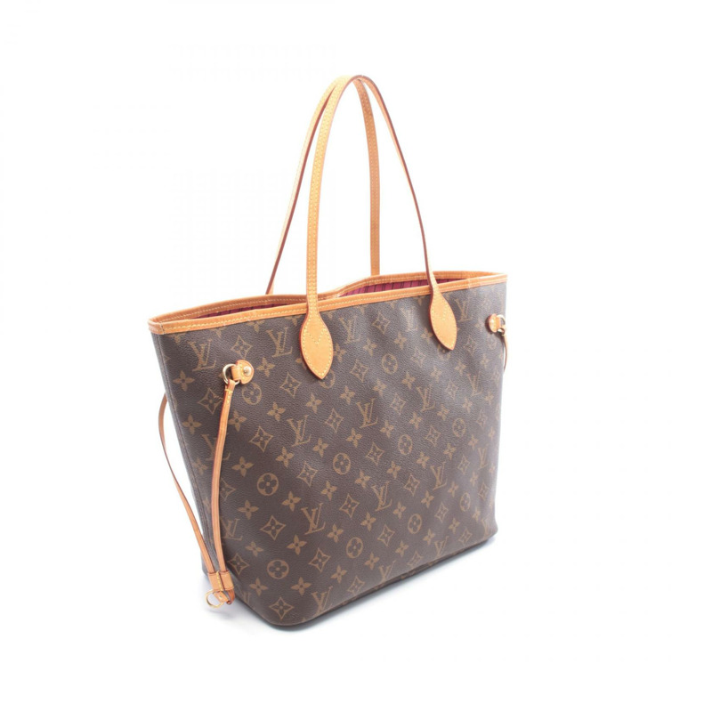 路易威登 Neverfull MM 手提單肩包 M41178 Monogram 皮革 Pivoine LV-1