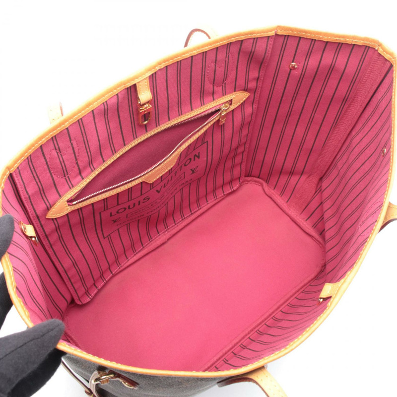 路易威登 Neverfull MM 手提單肩包 M41178 Monogram 皮革 Pivoine LV-2