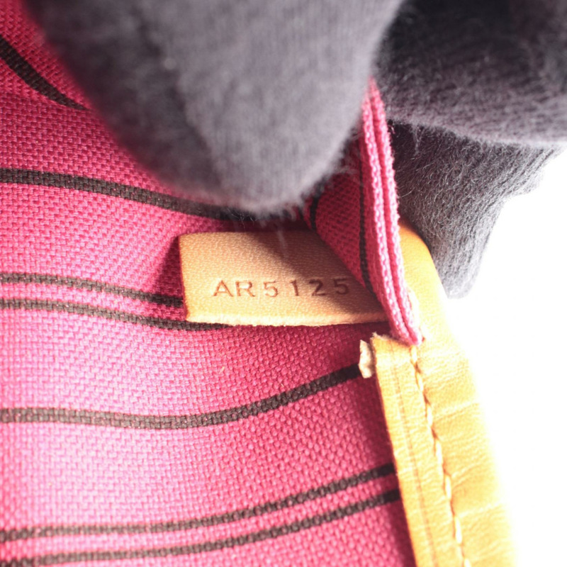 路易威登 Neverfull MM 手提單肩包 M41178 Monogram 皮革 Pivoine LV-4