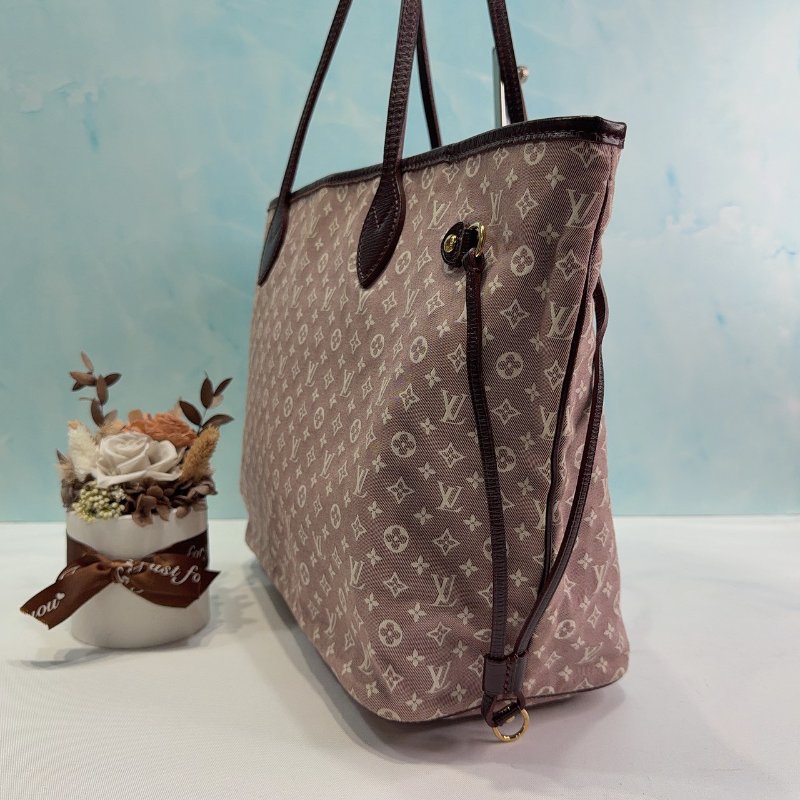 LV Monogram Idylle帆布肩背托特包-2