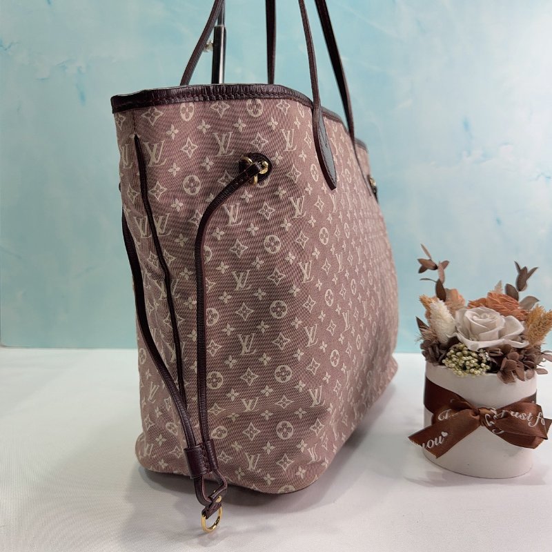 LV Monogram Idylle帆布肩背托特包-3