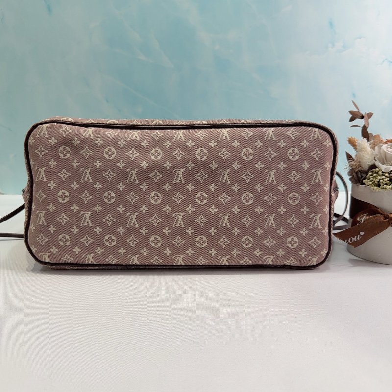 LV Monogram Idylle帆布肩背托特包-5