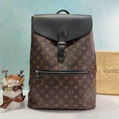 LV Macassar Palk 經典老花後背包