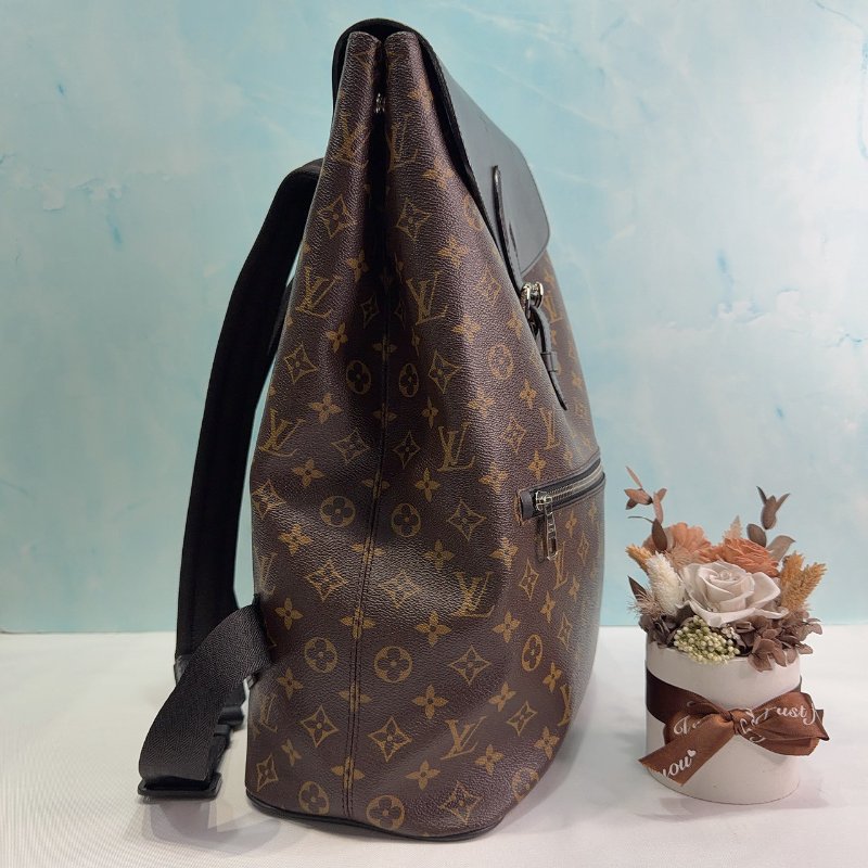 LV Macassar Palk 經典老花後背包-3
