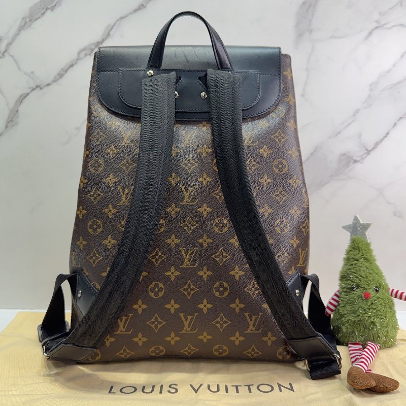 LV Macassar Palk 老花後背包-1