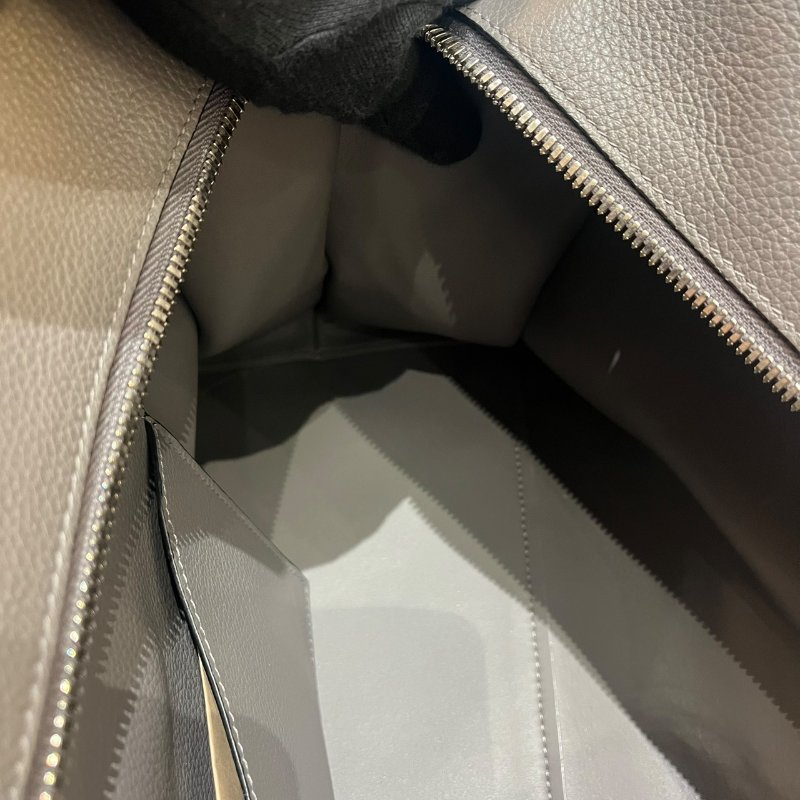 【美收精品】BALENCIAGA灰色大號機車包 5-163-17