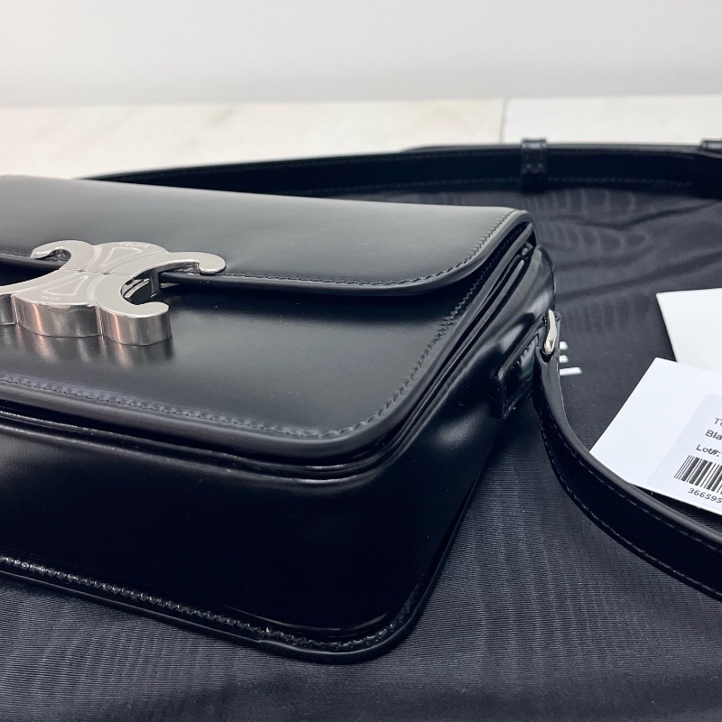 Celine Triomphe ( Black / Silver )-2
