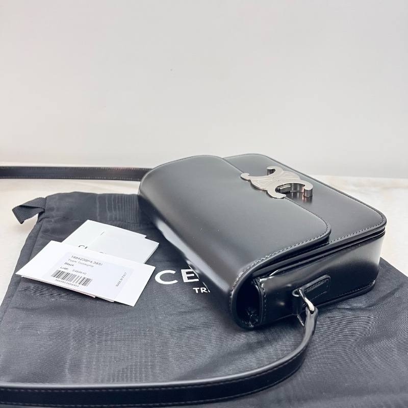 Celine Triomphe ( Black / Silver )-3