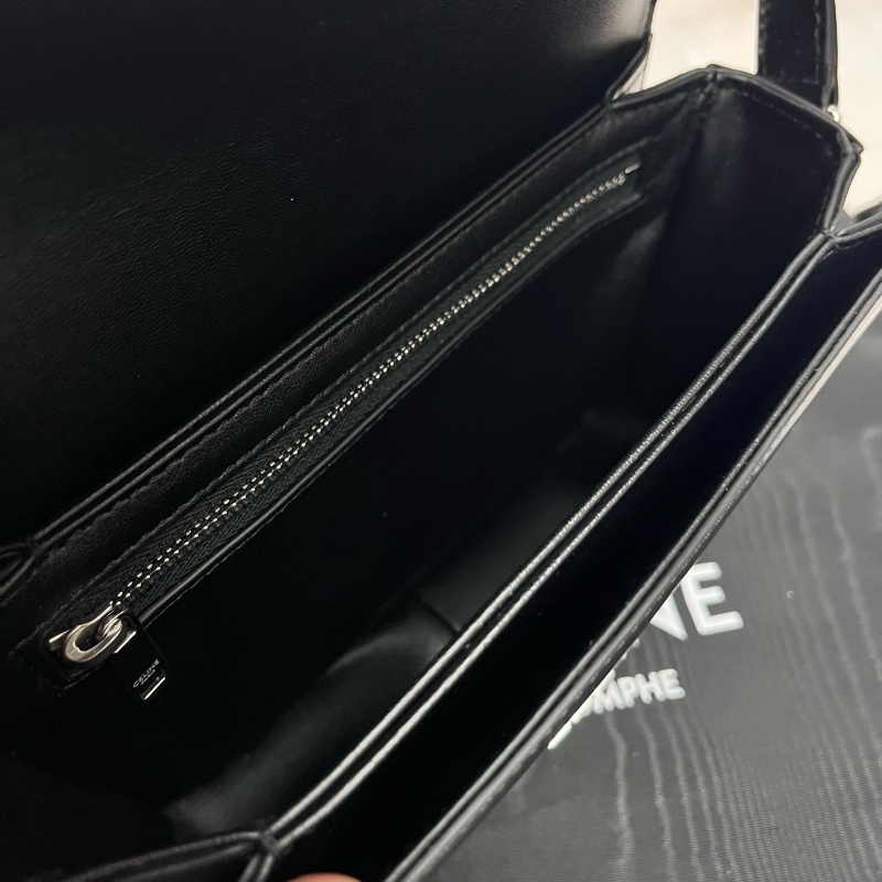 Celine Triomphe ( Black / Silver )-4