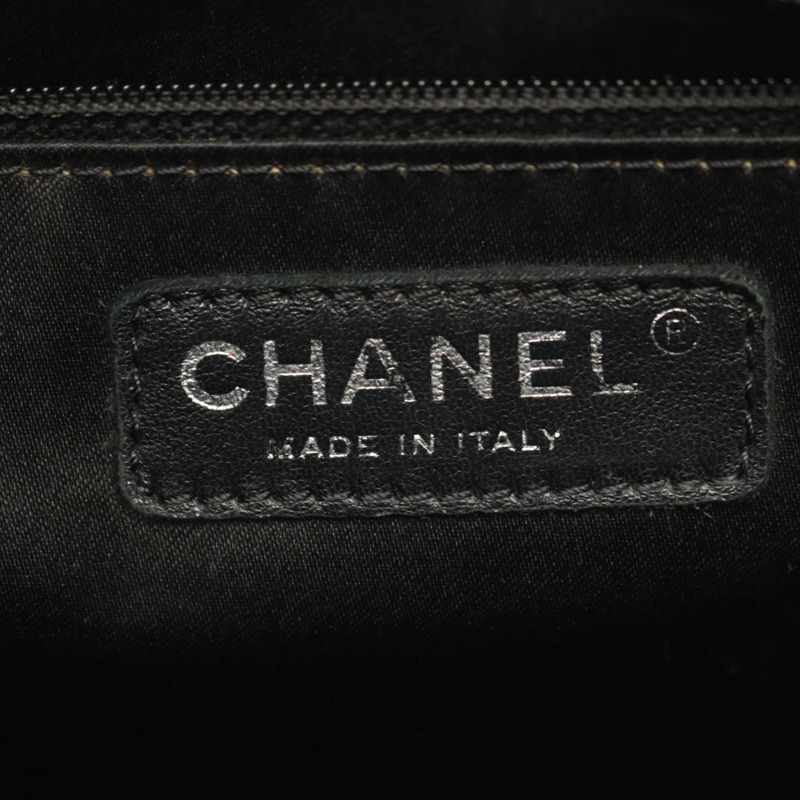 香奈兒 Matelassé Grand Shopping GST XL 手提包,魚子醬紋小牛皮,女士,黑色-3