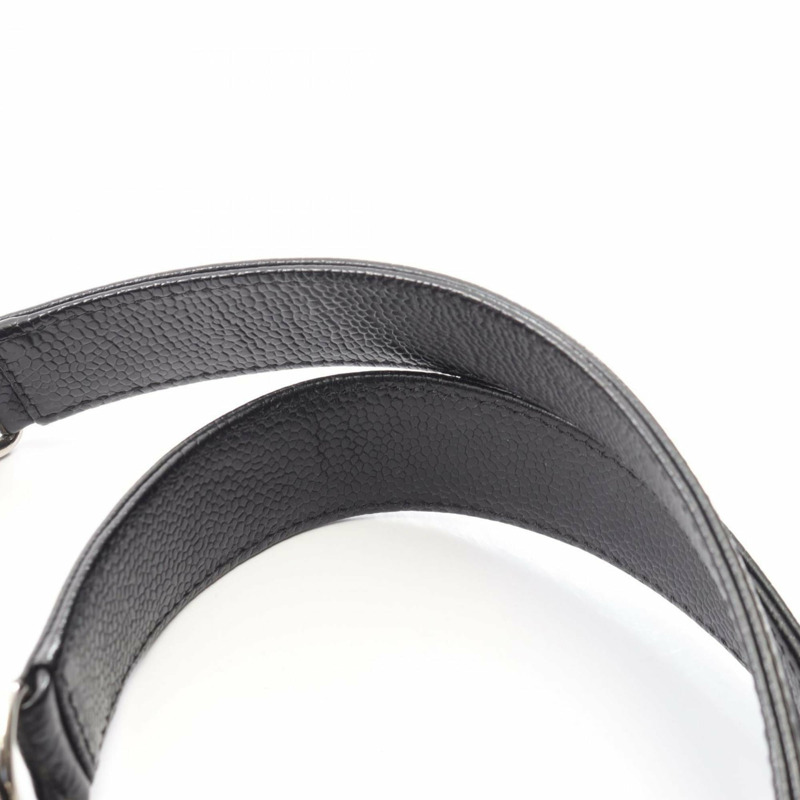 香奈兒 Matelassé Grand Shopping GST XL 手提包,魚子醬紋小牛皮,女士,黑色-8