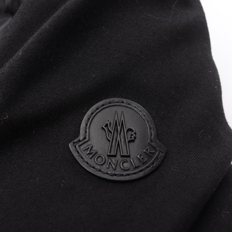 MONCLER RYAN 帶帽羽絨服，尼龍羊毛混紡，黑色，3號，二手男款-4