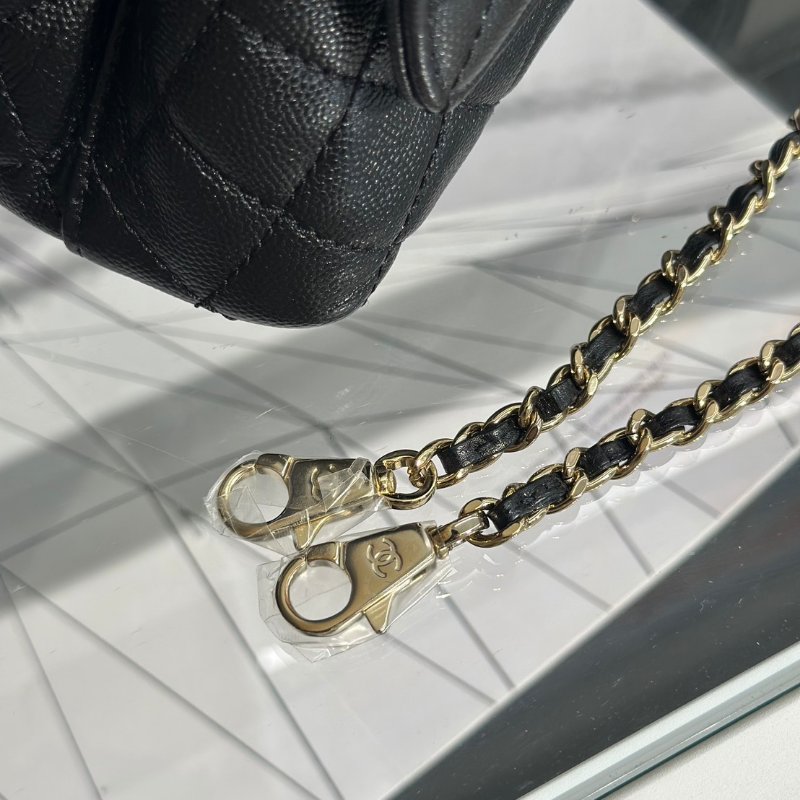 CHANEL Coco handle - 小號黑金-12