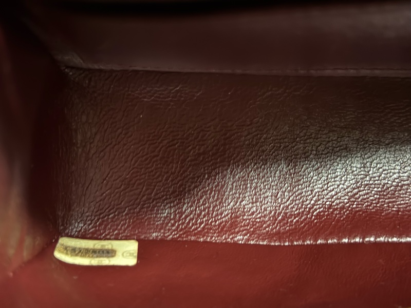 chanel vintage老香羊皮方胖17-7