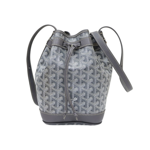 灰色帆布 Petit Flot 肩背包 PEFLOTPMLTY51CL51P【GOYARD 高雅德】 PEFLOTPMLTY51CL51P