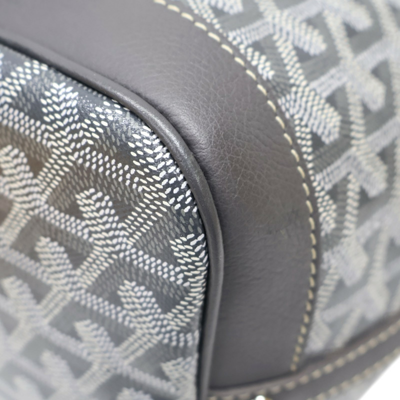 灰色帆布 Petit Flot 肩背包 PEFLOTPMLTY51CL51P【GOYARD 高雅德】 PEFLOTPMLTY51CL51P-9