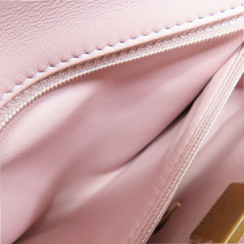 粉色 菱格紋 羊皮 coco 20cm 肩背包 A11778【CHANEL 香奈兒】 A11778-5