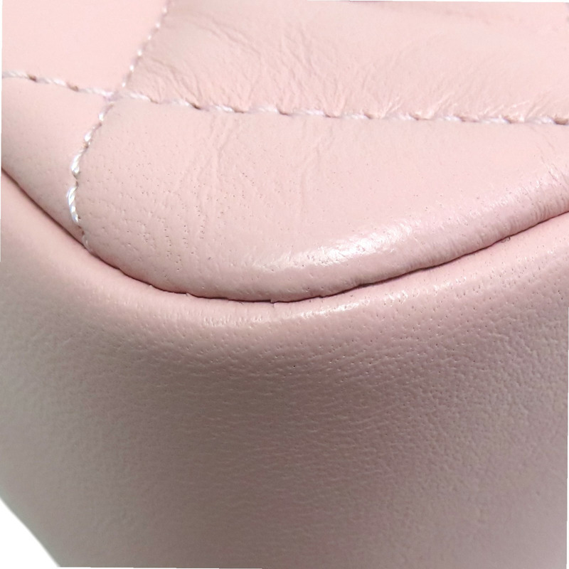 粉色 菱格紋 羊皮 coco 20cm 肩背包 A11778【CHANEL 香奈兒】 A11778-14