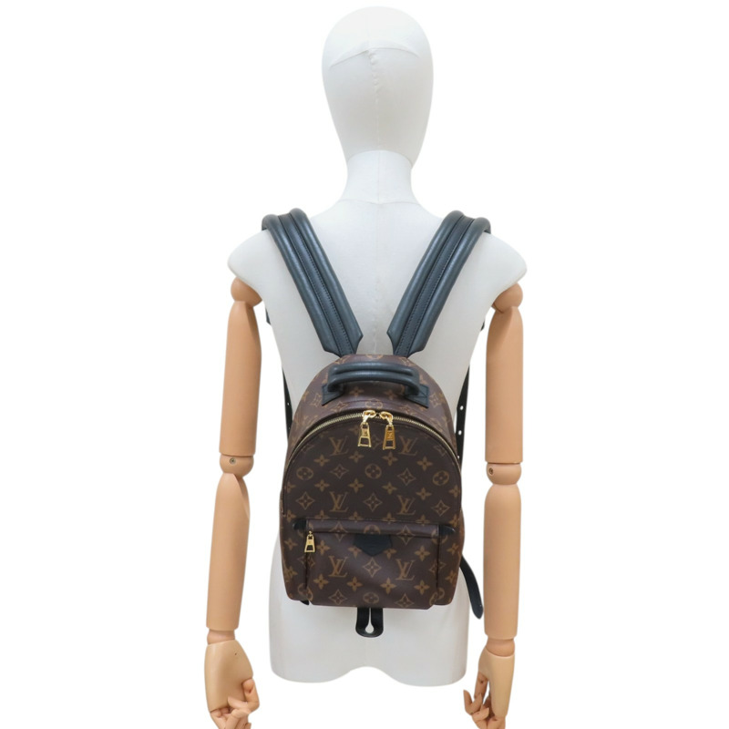 棕色 原花帆布 Palm Springs PM 後背包 M41560【LOUIS VUITTON LV 路易威登】 M41560-9