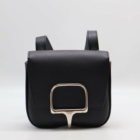 HERMES Della mini - 黑銀 U