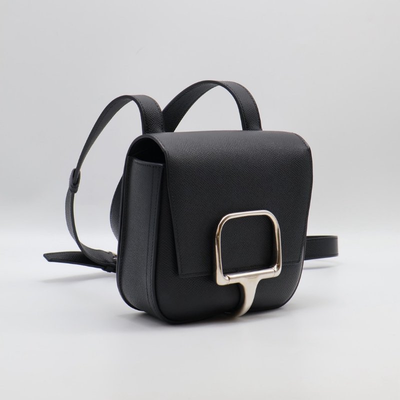 HERMES Della mini - 黑銀 U-3