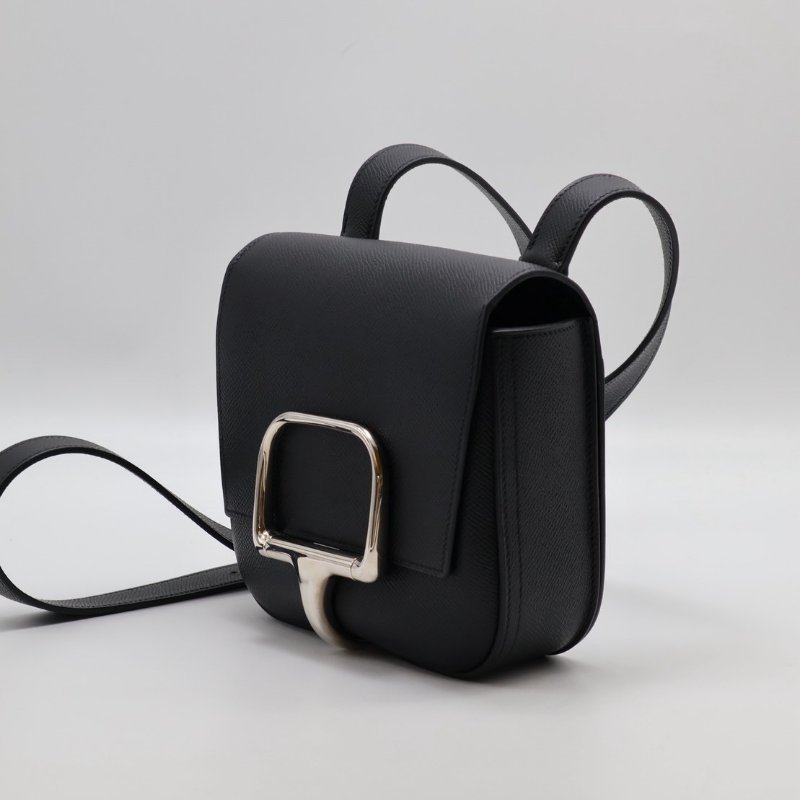HERMES Della mini - 黑銀 U-4