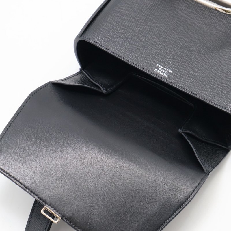 HERMES Della mini - 黑銀 U-10