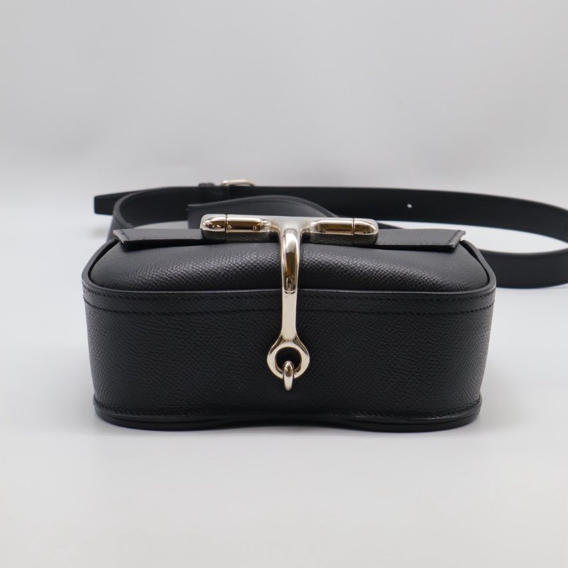 HERMES Della mini - 黑銀 U-18