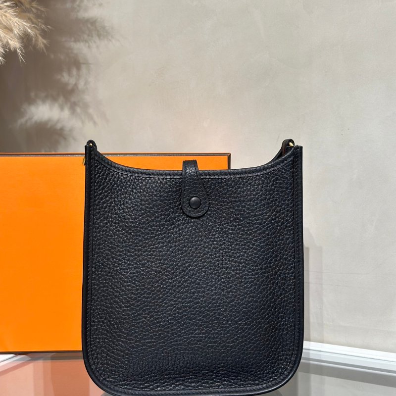 HERMES Mini evelyne - 黑金 W-4