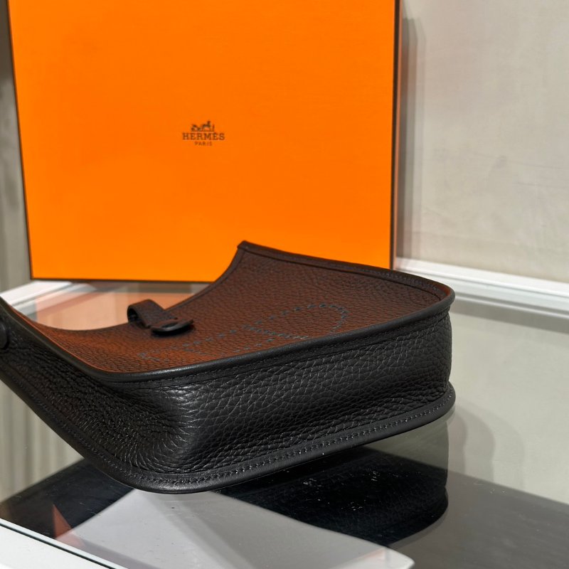HERMES Mini evelyne - 黑金 W-5