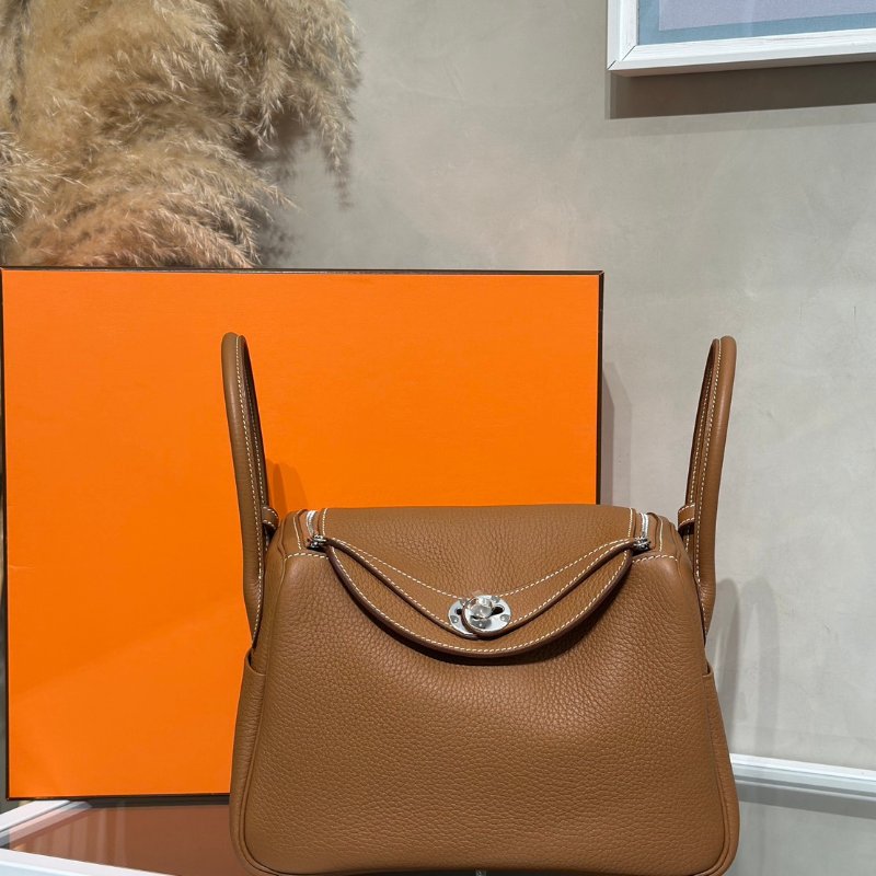 HERMES Lindy 26 - 金棕銀 K-0