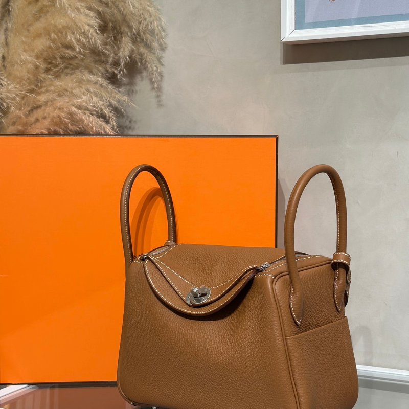 HERMES Lindy 26 - 金棕銀 K-3