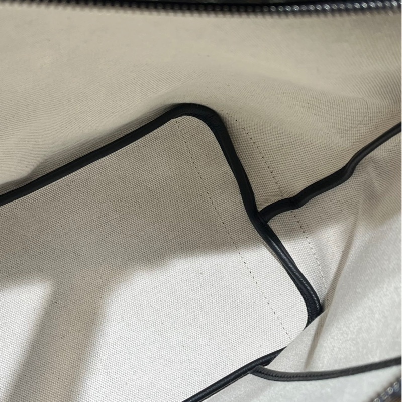 Goyard Aritos 黑色老花拉鍊tote包 帶拉鍊 中號MM尺寸約50*17*30 附件:塵袋。-9