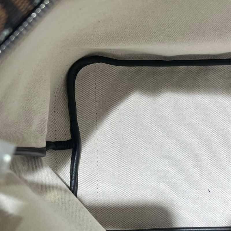 Goyard Aritos 黑色老花拉鍊tote包 帶拉鍊 中號MM尺寸約50*17*30 附件:塵袋。-10