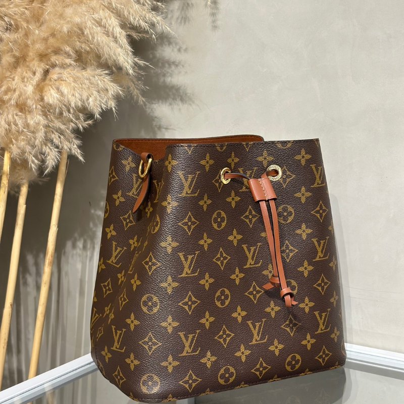 LOUIS VUITTON Neonoe水桶包 - MM棕-2