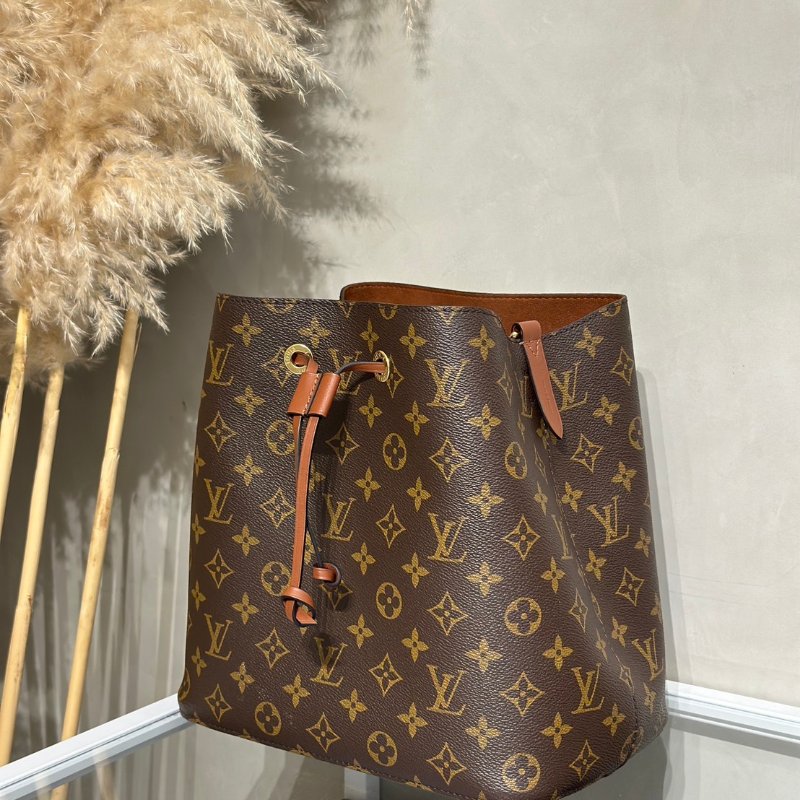 LOUIS VUITTON Neonoe水桶包 - MM棕-3