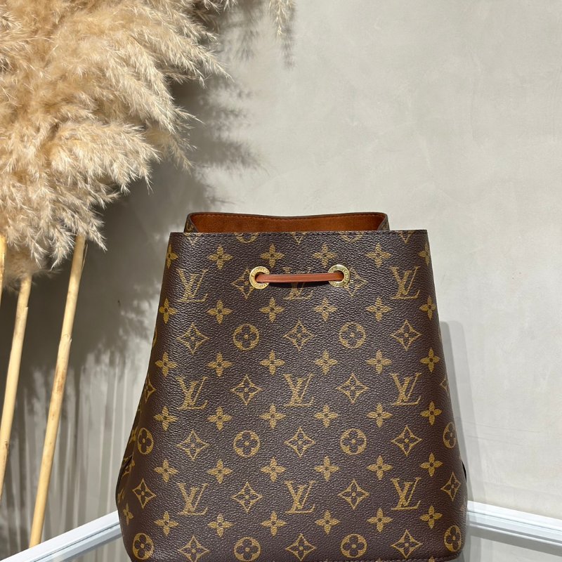 LOUIS VUITTON Neonoe水桶包 - MM棕-4
