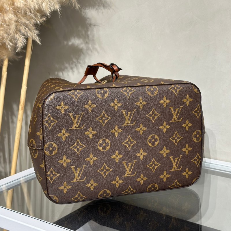 LOUIS VUITTON Neonoe水桶包 - MM棕-5